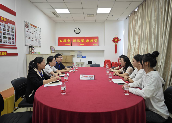 交流拓思路 服务再提升——赣南卫职院师生代表就学生志愿服务工作来我院交流